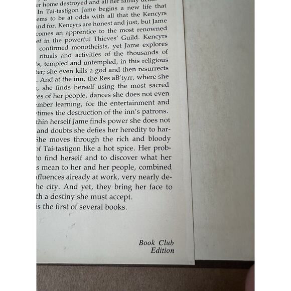 God Stalk, P.C. Hodgell Hardback Book Club 1982 Dust Jacket Sci Fi Fantasy - Picture 9 of 13